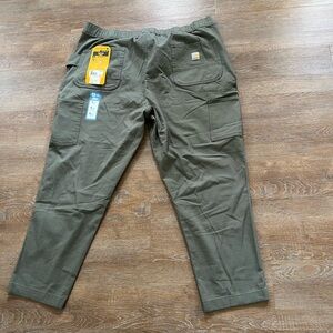 Carhartt Force Ripstop Work Pants Womens XL (16–18) Relaxed Fit Olive NWT